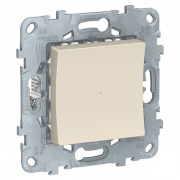 Светорегулятор LED Wiser нажимной, универсальный 7-200Вт SE Unica NEW, бежевый