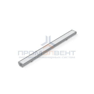 Светодиодный светильник "ВАРТОН" Айрон пром для агрессивных сред 1215*105*61 мм класс защиты IP67 с поликарбонатным рассеивателем микропризма 36 ВТ 6500К диммируемый 1-10