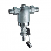 Фильтр тонкой очистки промывной FAR 3943 - 1/2" (НР/НР, 100 мкм, PN25, Tmax: 95°C)