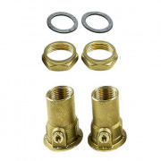 Вентиль шаровой для насосов Grundfos, комплект G1"1/2 × Rp3/4", латунь