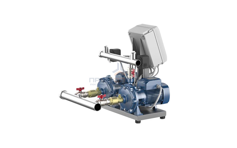 Насосная станция Pedrollo COMBIPRESS CB2-2CPm 25/130N - 2x0,75кВт(1x230 В,Qmax 200л/мин,Hmax 39м)
