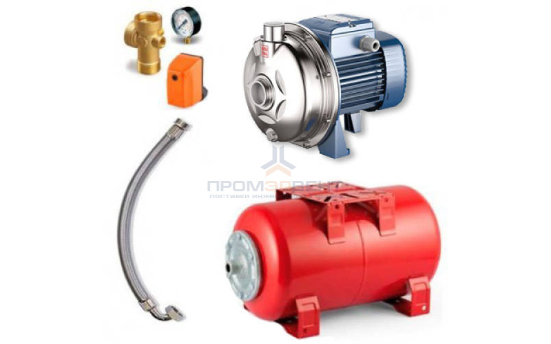 Насосная станция Pedrollo HYDROFRESH CP-ST4 130-24 CL - 0,37 кВт (Qmax 100 л/мин, 1x230В, с/х)