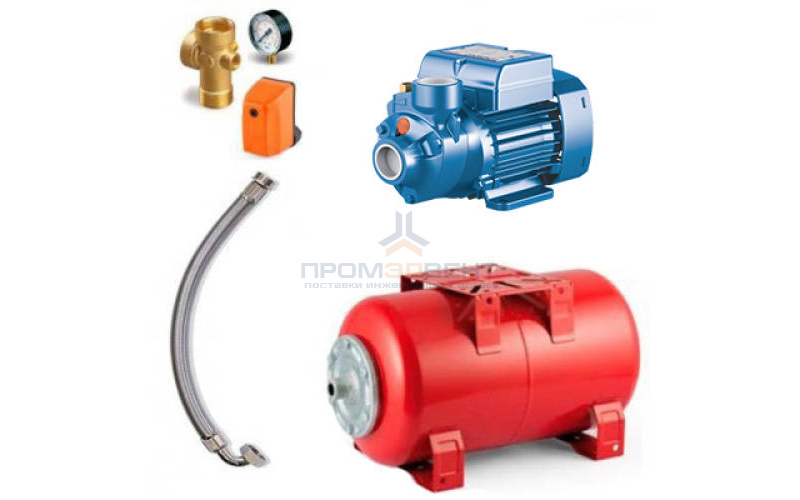 Насосная станция Pedrollo HYDROFRESH PKm 65-50 CL - 0,50 кВт (Qmax 50 л/мин, 1x230В, с/х)