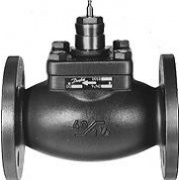 Клапан регулирующий для пара Danfoss VFS 2  - Ду80 (ф/ф, PN25, Tmax 120°C, kvs 100, чугун)