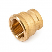 Муфта латунная резьбовая переходная STOUT - 1"1/4 x 1"