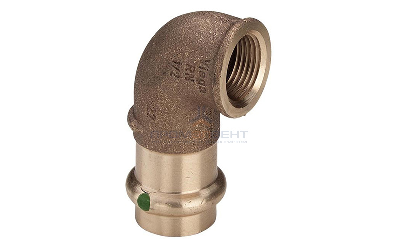 Отвод 90° Viega G3 Sanpress 2214.2 - 54 x 2