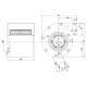 Вентилятор Ebmpapst D2E097-CH85-48 центробежный