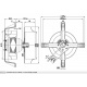 Вентилятор Ebmpapst R2E225-AG01-21 горячего воздуха 
