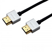 Шнур HDMI-HDMI gold 0.75М Ultra Slim
