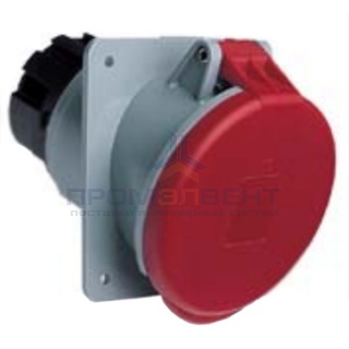 Розетка встраиваемая угловая ABB 463 RAU6 IP44 63A 3P+N+E