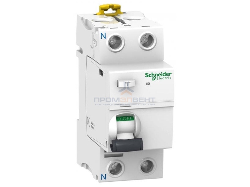 УЗО Acti 9 iID 2П 63A 30mA AC Schneider Electric