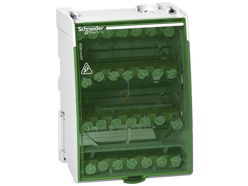 Распределительный блок Schneider Electric (4х7) 28 отверстий 100А