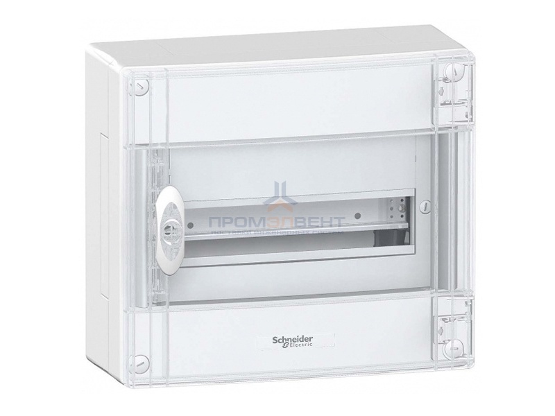 Щит навесной Schneider Electric Pragma (1х13) 13 модулей с прозрачной дверью с клемниками N+PE