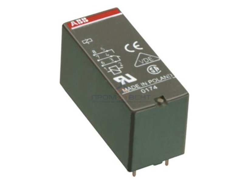 Реле ABB CR-P012DC2 12B DC 2ПК (8А)